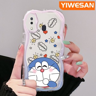 เคสโทรศัพท์มือถือ ซิลิโคนนุ่ม ใส กันกระแทก ลายการ์ตูนโดราเอมอน สําหรับ Samsung galaxy A30 A20 A31 A32 M10s