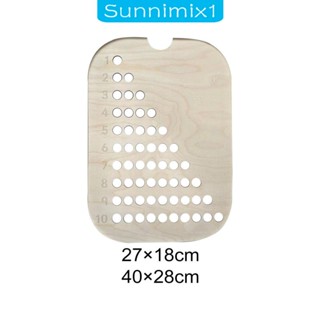 [Sunnimix1] ถาดไม้กระดาน สําหรับการเรียนรู้คณิตศาสตร์ สําหรับเด็กอนุบาล