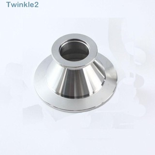 Twinkle ท่อลดหน้าแปลน ISO-KF สเตนเลส 304 คุณภาพสูง สีเงิน KF50 เป็น KF25