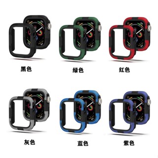 2-in-1 เคสนาฬิกาข้อมือ TPU PC กันตก สําหรับ Applewatch S8 Watch