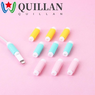 Quillan ปลอกป้องกันสายเคเบิล USB 10 ชิ้น