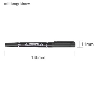 [milliongridnew] ปากกามาร์กเกอร์ หมึกกันน้ํา สีดํา WQL
