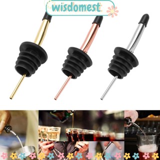 WISDOMEST 1/3 ชิ้น ที่รินไวน์ บาร์แวร์ เหล้า ฟรี ไหล ฝาขวด