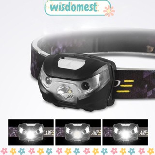 WISDOMEST ไฟฉายอินฟราเรด USB มีประสิทธิภาพสูง สําหรับตกปลากลางแจ้ง