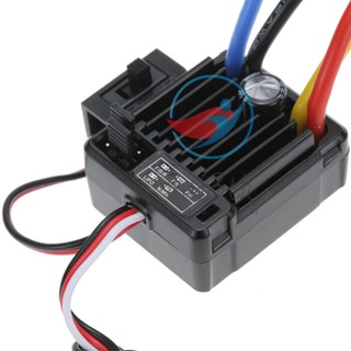 แปรงกันน้ํา WP-1060-RTR 2S-3S 60A ESC สําหรับรถบังคับ 1/10 Tamiya Traxxas Redcat HSP HPI ขายดี 1