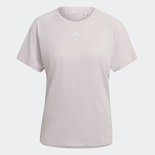 adidas เทรนนิง เสื้อยืดเทรนนิง HEAT.RDY ผู้หญิง สีชมพู HC0575