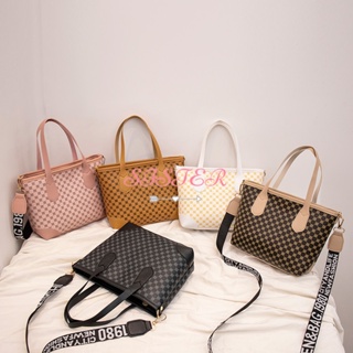 SISTER  กระเป๋าถือ กระเป๋าผ้า 2023 NEW  ทันสมัย Korean Style High quality fashion GST23903WO 37Z230910