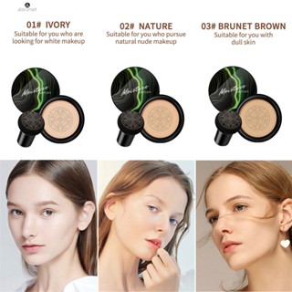 Foundation Mushroom Head Air Cushion กันน้ำ Frost คอนซีลเลอร์ควบคุมน้ำมัน BB ครีม TECH3