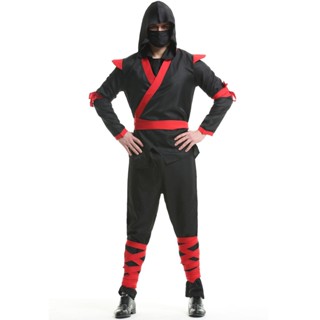 [0630]M-XL Male Samurai Ninja Tume Fighter Stealth Naruto Warrior Uniform mens clothing Halloween Comic  performance wear  game wear costumes cosplay costume ball role-playing sta