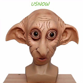 Usnow Dobby Elfin หน้ากากคอสเพลย์ หมวกกันน็อค สไตล์สัตว์ สําหรับงานรื่นเริง