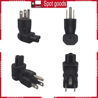 Xi อะแดปเตอร์ปลั๊กไฟ AC 10A 250V 3 Prong NEMA 5-15P เป็น C5 แบบเปลี่ยน