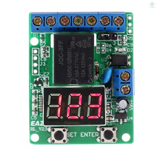 Ts1.2 Time Relay Controller Relay Module Relay-operated Controller Time Relay Module DC12V 0.1~999 Timing Range