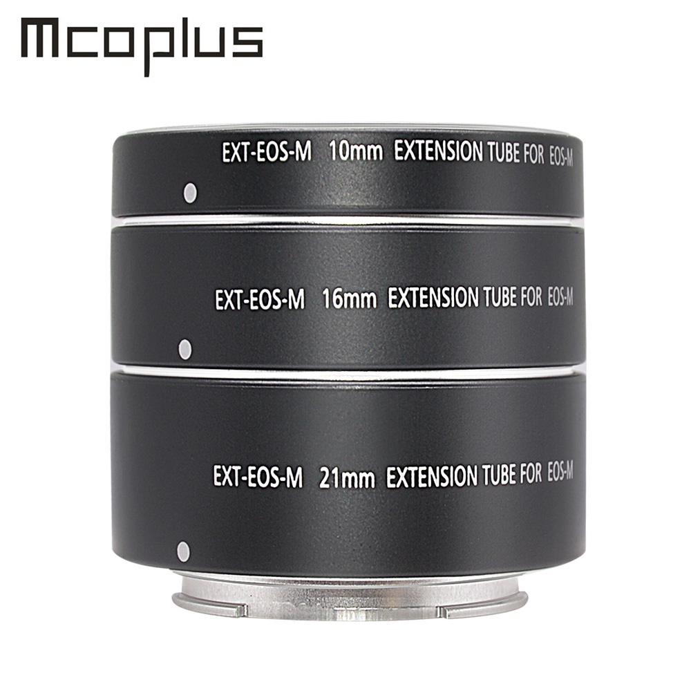 Mcoplus แหวนขยายมาโครโฟกัสอัตโนมัติ 10 มม. 16 มม. 21 มม. สําหรับ Canon EF-M Monut EOS M M1 M6 M2 M3 M5 M50 M100 M200