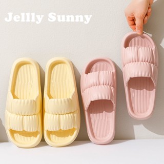  Jellly Sunny Jellly Sunny รองเท้าแตะหญิง รองเท้าแตะ ลำลองสำหรับผู้หญิง พื้นรองเท้าหนามาก ทันสมัย fashion Beautiful Trendy B90H2YR 37Z230910