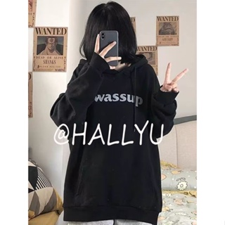 HALLYU  เสื้อกันหนาว เสื้อแขนยาว เสื้อฮู้ด INS Popular ทนทาน ทันสมัย Korean Style Comfortable fashion WWY23909OX 36Z230909