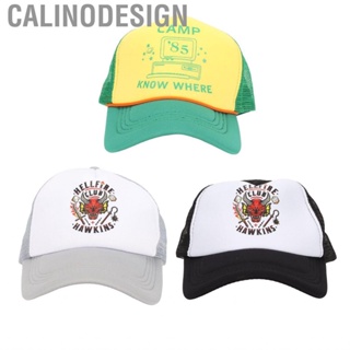 Calinodesign Trucker Hat  Lightweight Dad Cap Mesh Comfortable Printed Letters Hollow for Teens Outdoor Activities