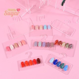 [WillBesugarT] แผ่นบอร์ด สําหรับวางเล็บปลอม [ใหม่]