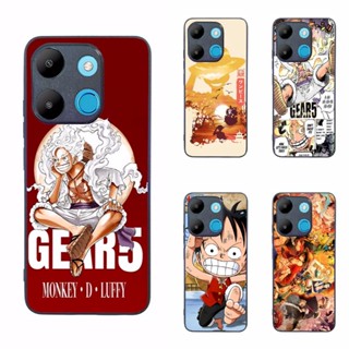 เคสโทรศัพท์มือถือ ลายการ์ตูนลูฟี่ One Piece สําหรับ Infinix Smart 7 3