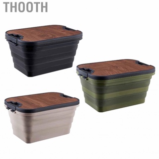 Thooth Picnic Folding Storage Box    for Car Beach Tent Camping Outdoor Supplies