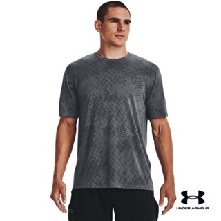 Under Armour UA  Mens Training Jacqrd Short Sleeve อันเดอร์ อาร์เมอร์ เสื้อออกกำลังกายสำหรับผู้ชาย