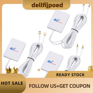 【dellfijpoed】เสาอากาศขยายสัญญาณเครือข่าย Wifi 4G 3G 28dBi LTE 4G 3G