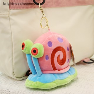 Bgth พวงกุญแจ จี้ตุ๊กตา Spongebob Kawaii Gary The Snail สําหรับห้อยกระเป๋าเป้สะพายหลัง