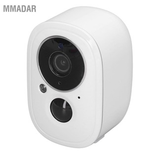 MMADAR กล้องไร้สาย WiFi กล้อง 3MP PIR Night Vision 2 ทิศทางกล้องพร้อมแผงพลังงานแสงอาทิตย์สำหรับ Home Security