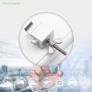 (Plusflower) ใหม่ กันชนประตู กันขโมย อลูมิเนียมอัลลอย แบบพกพา เพื่อความปลอดภัย สําหรับบ้าน 1 ชิ้น