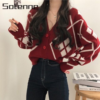 Solenne เสื้อคลุม เสื้อกันหนาว เท่ ทันสมัย ทันสมัย ชิค A21K04G37Z230912