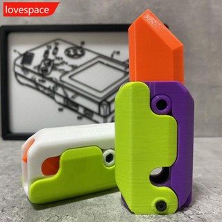 Lovespace โมเดลหัวไชเท้ากระโดด ขนาดเล็ก พิมพ์ลาย 3D ของเล่นสําหรับเด็กผู้ชาย ผู้หญิง V7W6