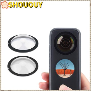 Shououy ตัวป้องกันเลนส์กล้อง อุปกรณ์เสริม สําหรับ Insta360 ONE X2