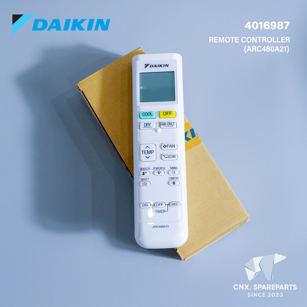 4016987 / ARC480A21 รีโมทแอร์ Daikin รีโมทแอร์ไดกิ้น รุ่น FTKC_QV2S ทุกขนาดบีทียู.