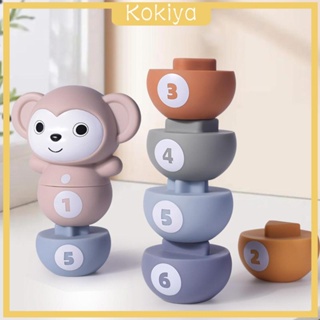 [Kokiya] ชุดโบว์ลิ่งเกม Montessori ของเล่นสําหรับเด็กก่อนวัยเรียน 6-12 เดือน