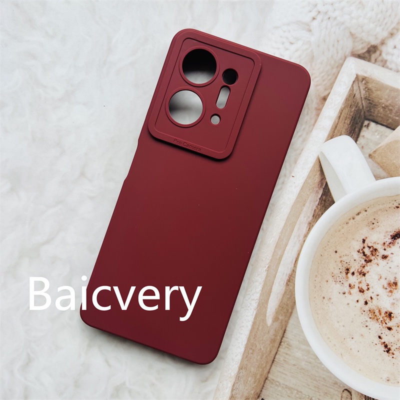 เคสซิลิโคน เนื้อแมตต์ หลากสี สําหรับ Infinix Hot 30 5G รูปที่ 8