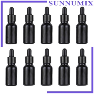 [Sunnimix] ขวดน้ํามันหอมระเหย ขนาดเล็ก แบบพกพา เติมได้ สําหรับเดินทาง 10 ชิ้น