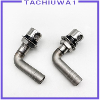 [Tachiuwa1] ถังน้ํามันเชื้อเพลิง สเตนเลส 316 90 สําหรับเรือ° พอร์ตเติมน้ํามันข้อศอก