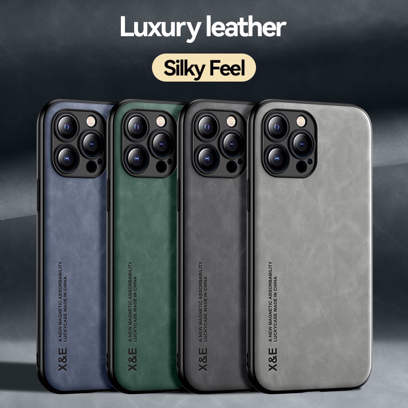 เคสโทรศัพท์มือถือหนัง ฝาพับแม่เหล็ก สําหรับ iPhone 13 12 pro Max 11 pro Xs x 8 7
