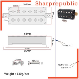 [Sharprepublic] สะพานสายกีตาร์ Alnico V Humbucker Pickup สําหรับ ST SG - 52 มม. 1 ชิ้น