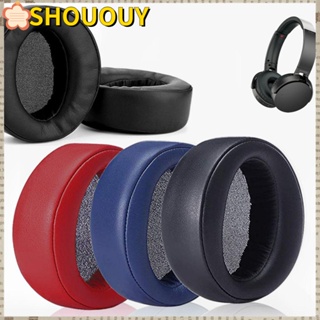 Shououy แผ่นโฟมฟองน้ําครอบหูฟัง อุปกรณ์เสริม สําหรับ MDR-XB950BT MDR-XB950B1 N1 1 คู่