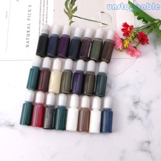 Un* หมึกเรซิ่น อีพ็อกซี่ 22 สี สําหรับย้อมสีเครื่องประดับ DIY