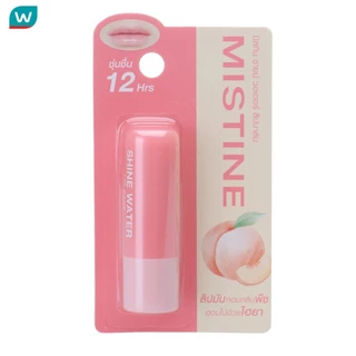 Mistine มิสทิน ชายน์ วอเตอร์ ลิป แคร์ 2.5 กรัม พีชพัฟ