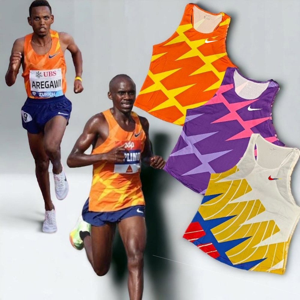 Athletics เสื้อกล้าม Runnning Speed ฟิตเนส แขนกุด Track Field Run Vest