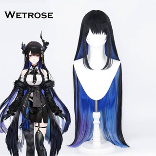 【Wetrose】วิกผมคอสเพลย์ Hololive En Vtuber Nerissa Ravencroft สําหรับแต่งหนังศีรษะ