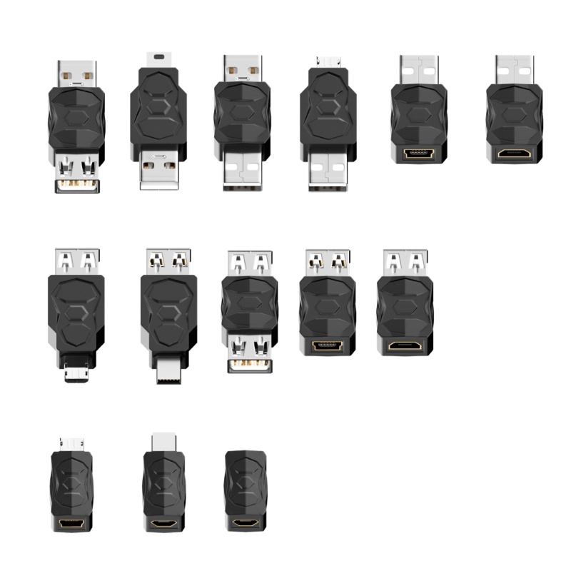 【SPT*】อะแดปเตอร์ Usb ตัวผู้ เป็นตัวเมีย 480Mbps สองทาง สําหรับคอมพิวเตอร์ แท็บเล็ต พีซี โทรศัพท์มือถือ