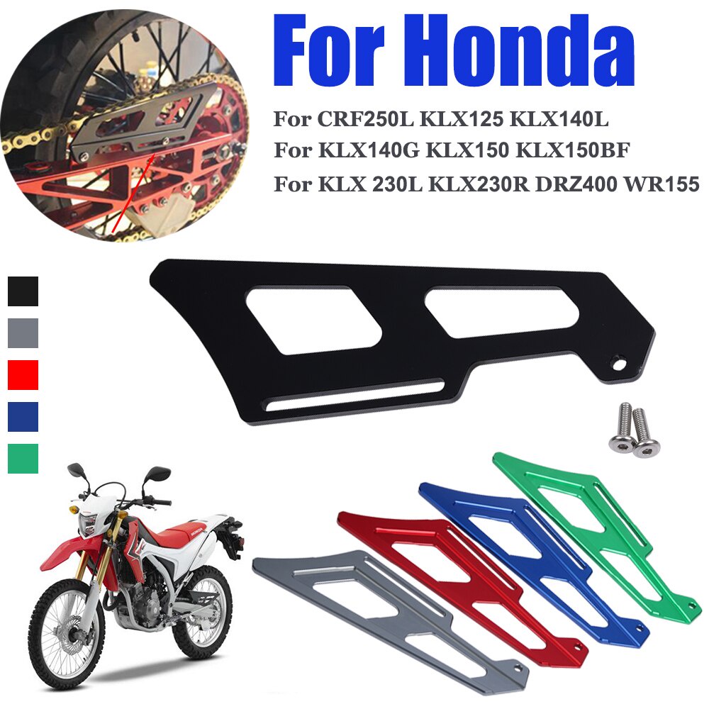 ฝาครอบป้องกันโซ่รถจักรยานยนต์ Honda  DR Z400 DRZ400 CRF250L KLX140L KLX150 KLX 230L 230R CRF300L CRF
