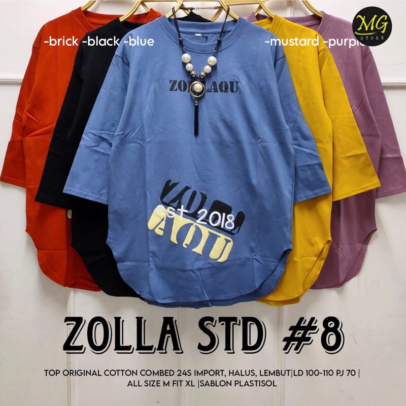 Zolla STD (5,6,7,8) TOP โดย MG | หวีนําเข้า 24s