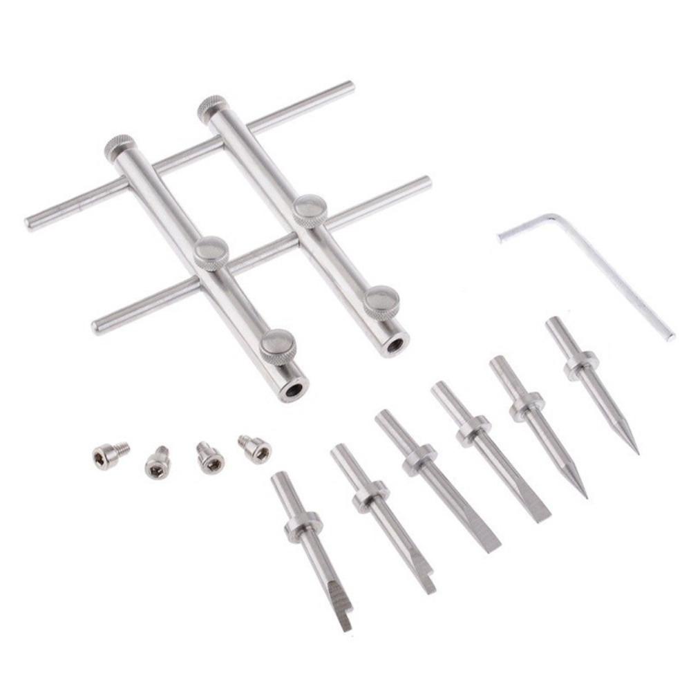 Fusionflash กล้องเลนส์ถอดประแจ,ปรับ Spanner เลนส์กล้องเปิด Spanner, 25-130 มม.ซ่อมสแตนเลสเลนส์เปิดชุดเครื่องมือกล้องเลนส์ซ่อมชุดเครื่องมือ