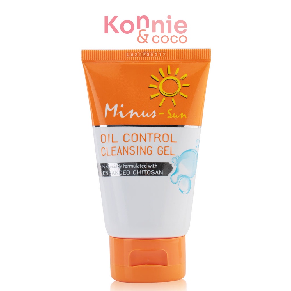 Minus-Sun Oil Control Cleansing Gel 65g ไมนัส ซัน เจลล้างหน้า.
