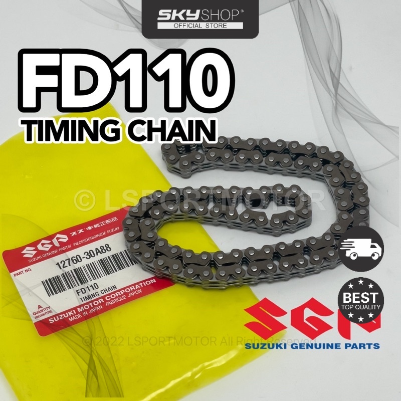 🔥 SUZUKI FD110 TIMING CHAIN (92M) RANTAI KECIL FD 110 (S)