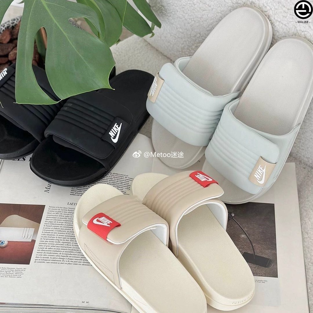 รองเท้าแตะลําลอง Velcro พื้นหนาพิเศษ แบบเรียบง่าย สําหรับผู้ชาย และผู้หญิง